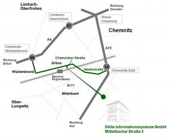 Anfahrtsskizze